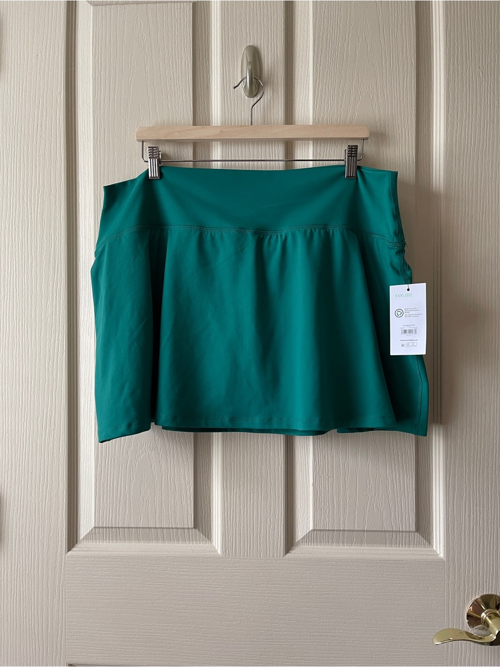 NWT Athletic Works Teal Circle Skirt - Flared Active Skort XXXL (22)